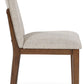 Kraeburn - Beige / Brown - Dining Upholstered Side Chair (Set of 2)