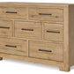 Galliden - Light Brown - Dresser