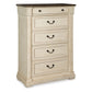 BOLANBURG CHEST OF DRAWERS - TWO TONE
