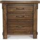 LAKELEIGH NIGHT STAND - BROWN