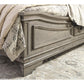 LODENBAY PANEL BED - ANTIQUE GRAY