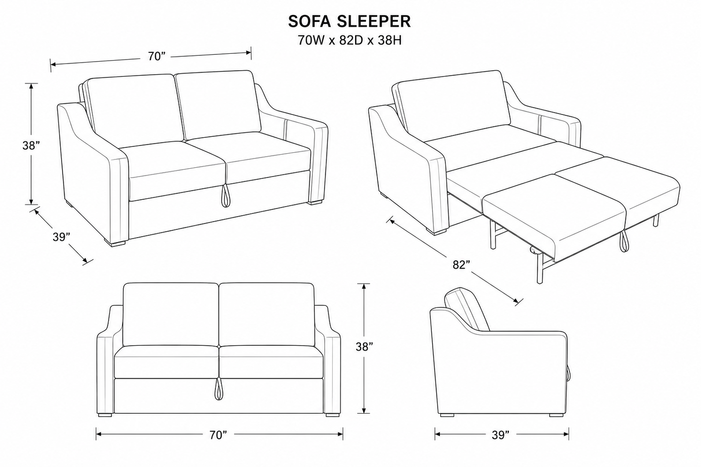 Whistler Creek Sleeper Sofa