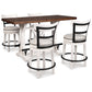VALEBECK COUNTER DINING SET - 4 STOOLS & TABLE