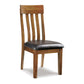RALENE DINING SET - MEDIUM BROWN
