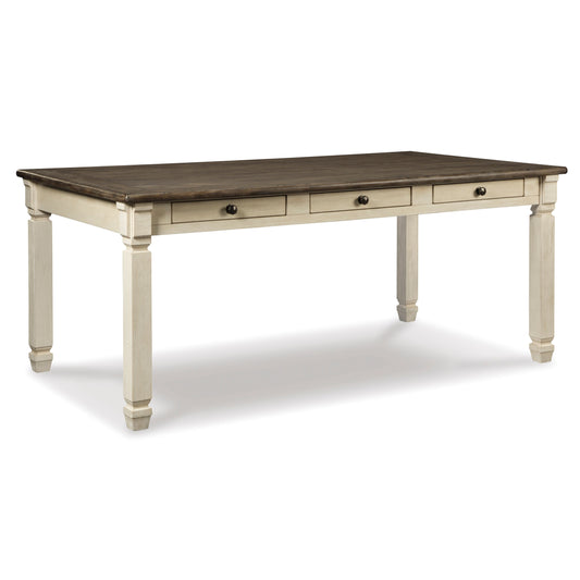 BOLANBURG DINING TABLE - TWO-TONE