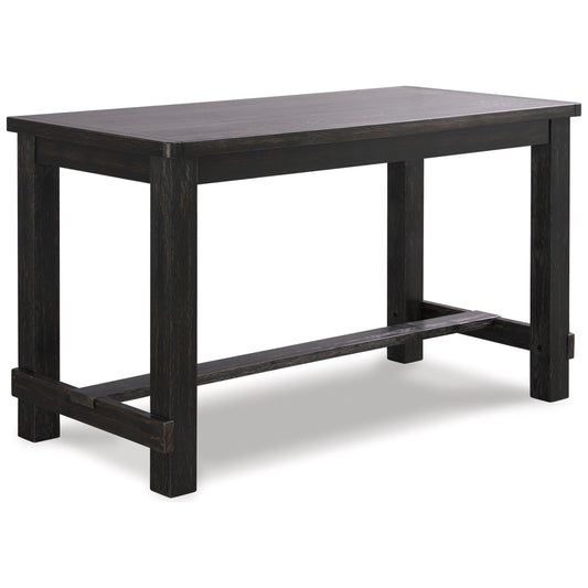 JEANETTE COUNTER DINING TABLE - BLACK