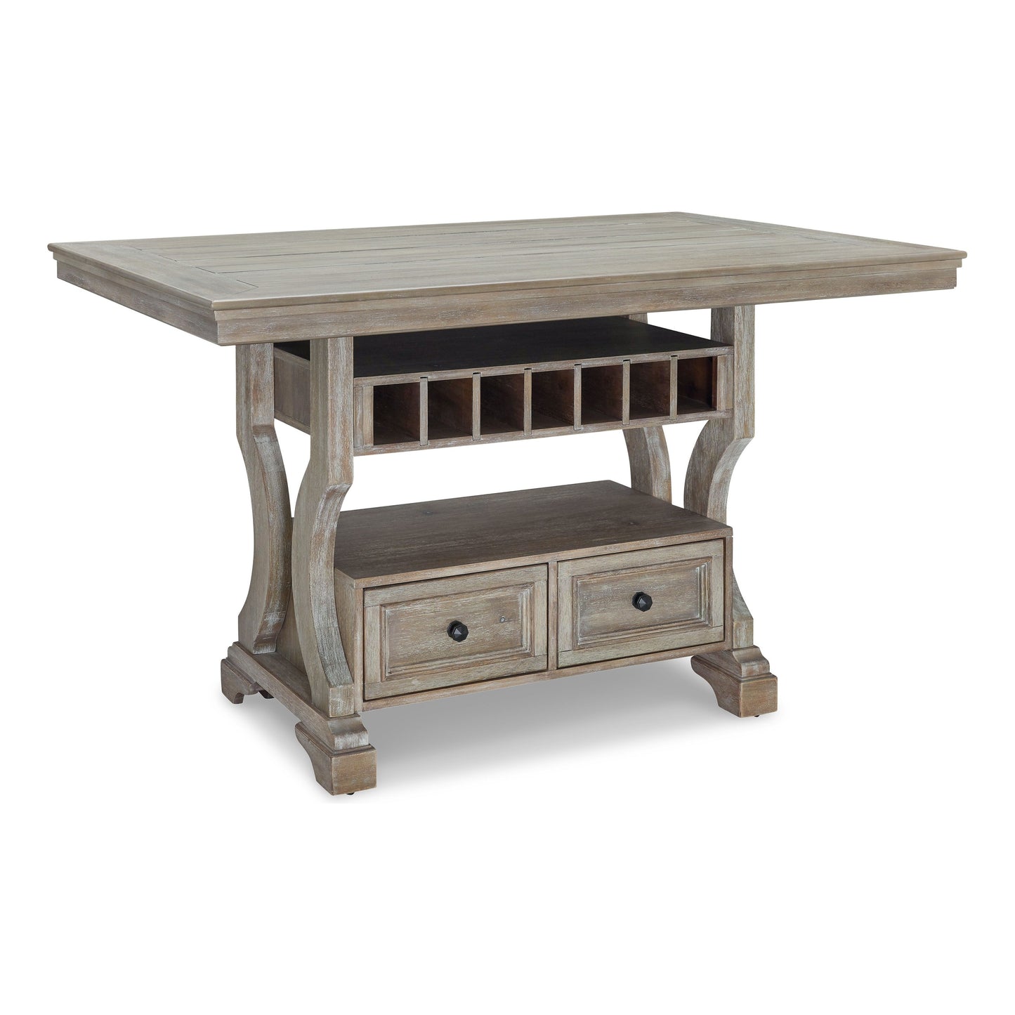 MORESHIRE COUNTER TABLE - BISQUE