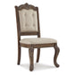 CHARMOND DINING CHAIR - BROWN