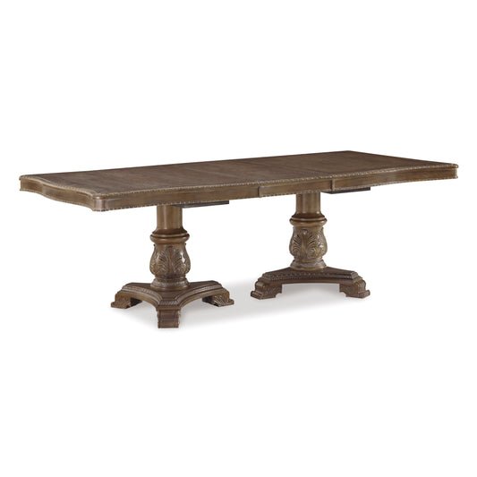 CHARMOND DINING TABLE - BROWN