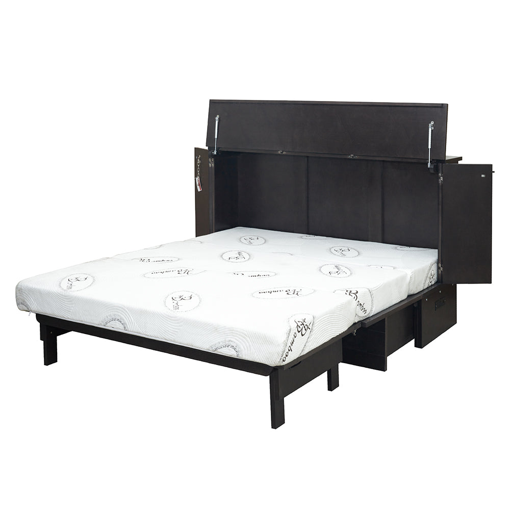HARRISON CABINET BED - SHADOW BLACK - Fraser Furniture & Mattresses