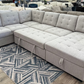 SIDNEY PULLOUT SLEEPER SECTIONAL | VERSATILE STORAGE AND COMFORT