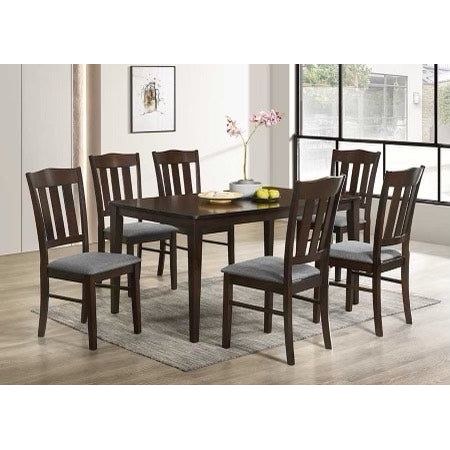 NICHOLAS DINING SET - TABLE & 6 CHAIRS