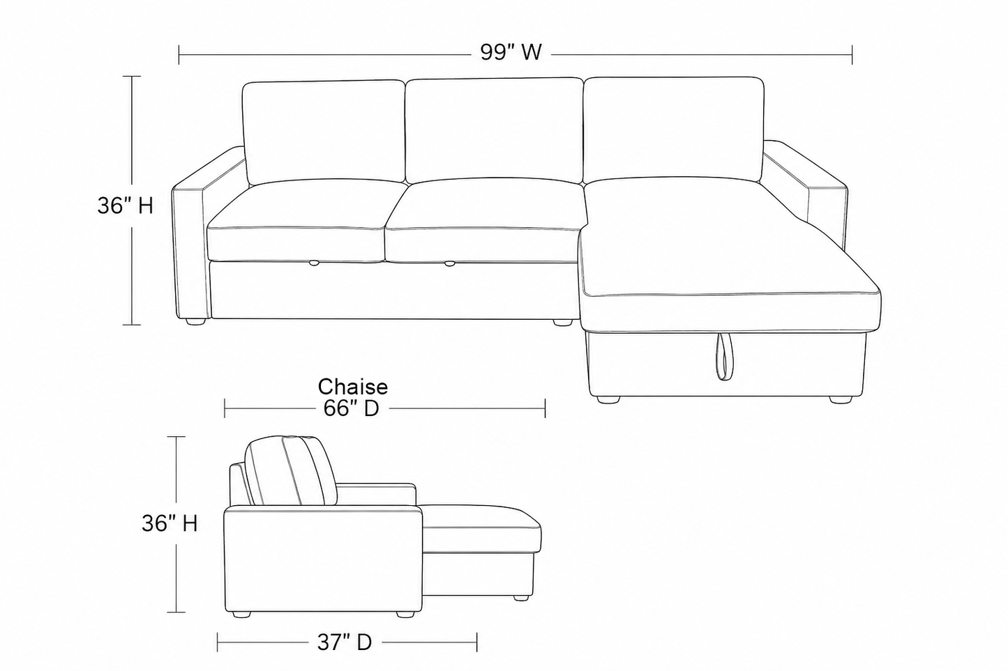 Lexi Sleeper Sofa