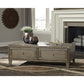 CHAZNEY COFFEE TABLE WITH LIFT TOP - RUSTIC BROWN