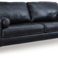 Bryceview - Sofa - Leather Match - Onyx