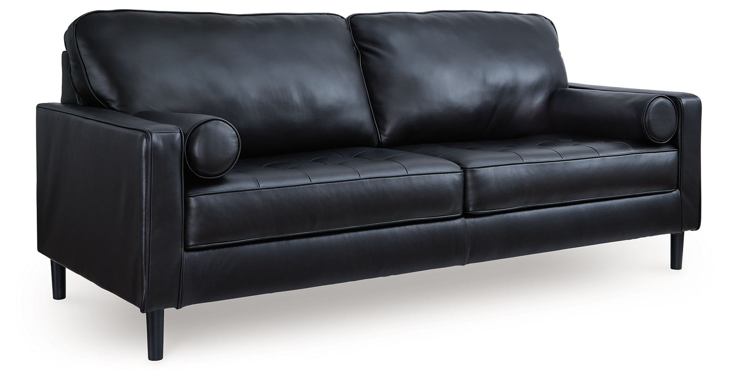 Bryceview - Sofa - Leather Match - Onyx