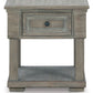 Moreshire - Bisque - Rectangular End Table