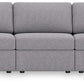 Modmax - Straight Sectional - Granite