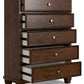 Danabrin - Brown - Five Drawer Chest