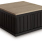 Rylandyn - Lift Top Cocktail Table - Black / Light Brown - Fraser Furniture & Mattresses
