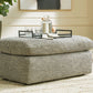 Dramatic - Granite - Ottoman
