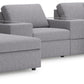 Modmax - U-Shaped Sectional - Granite
