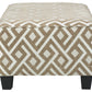 Dovemont - Putty - Oversized Accent Ottoman