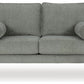 Hazela - Loveseat - Charcoal