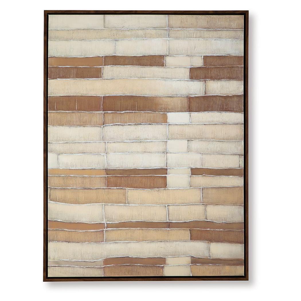 Kalanmore - Brown / Tan / White - Wall Art
