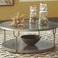 Ranoka - Platinum - Round Cocktail Table