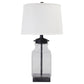 Sharolyn - Transparent / Silver Finish - Glass Table Lamp