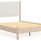 Cadmori - Upholstered Panel Bed