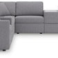 Modmax - L-Shaped Sectional - Granite