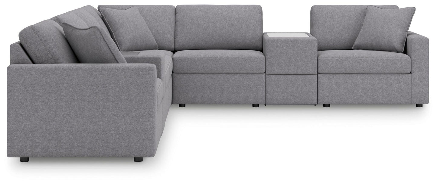 Modmax - L-Shaped Sectional - Granite