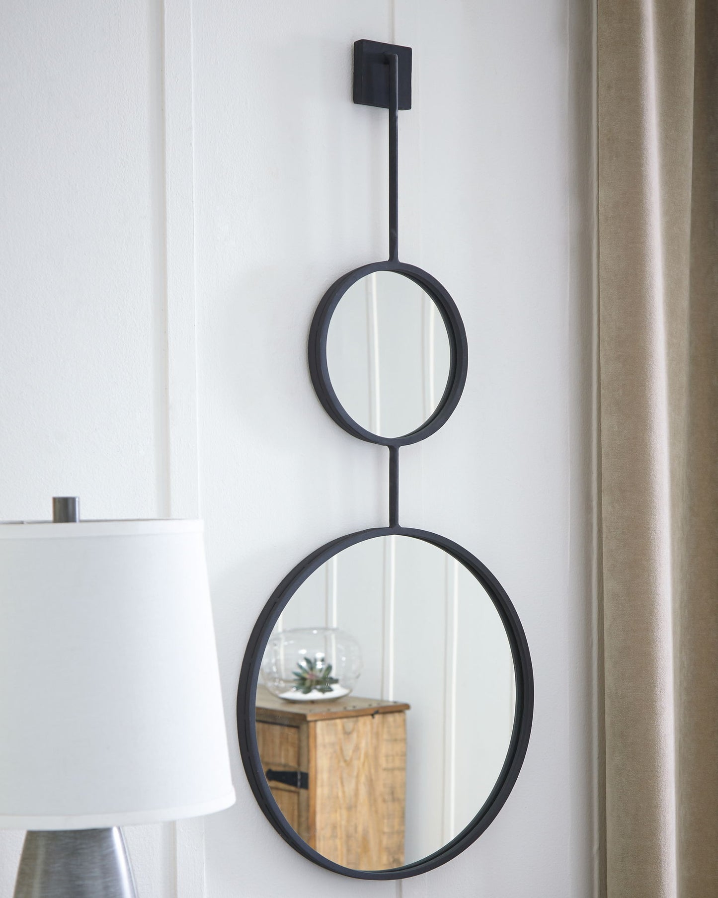 Brewer - Accent Mirror - Black