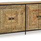 Camney - Brown / Black - Accent Cabinet