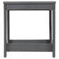 Amora - Charcoal Gray - Square End Table