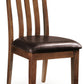 Ralene - Dining UPH Side Chair (Set of 2) - Medium Brown - Fraser Furniture & Mattresses