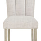 Larawyn - Dining Upholstered Side Chair (Set of 2) - Bisque - Fraser Furniture & Mattresses