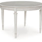 Montelaine - Antique White - Oval Dining Room Extension Table