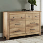 Makidern - Six Drawer Dresser