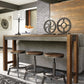 Torjin - Swivel Stool (Set of 2) - Dark Brown