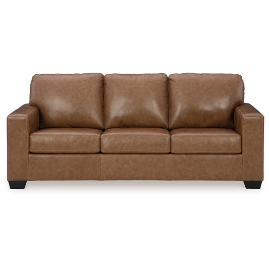 Bolsena - Caramel - Queen Sofa Sleeper - Leather Match