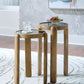 Jossor - Accent Table Set (Set of 2) - Light Brown