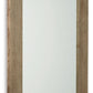 Waltleigh - Floor Mirror - Distressed Brown