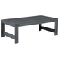 Amora - Charcoal Gray - Rectangular Cocktail Table