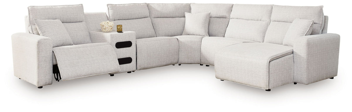 Modmax II - Reclining Sectional - Stone
