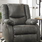 Bladewood - Slate - Zero Wall Recliner - Faux Leather