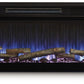 Entertainment Accessories - Fireplace Insert With Faux Birch Log Set - Black