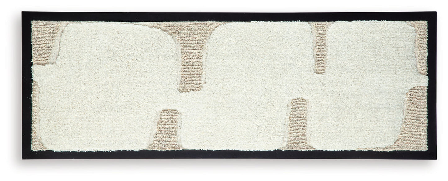 Kadworth - Wall Decor - Taupe - Fraser Furniture & Mattresses
